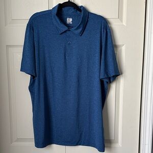 Essentials Deep Blue Polo Shirt XXL 2XL